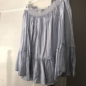 2 off the shoulder tops and a striped top!